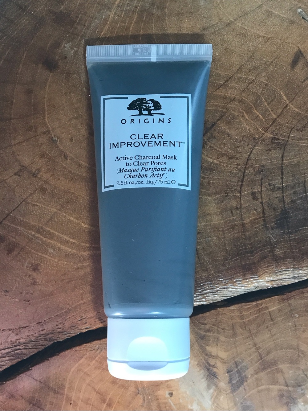 Origins Clear Improvement Active Charcoal Mask - Gray and White